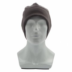 Шапка с отворотом из флиса для взрослых, размер 58-59, серая Россия Сибртех 68834