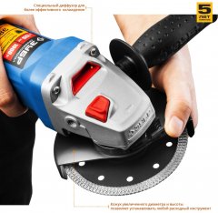 Углошлифовальная машина ЗУБР ПРОФЕССИОНАЛ УШМ-П125-1000