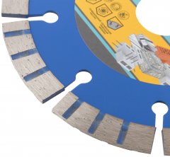 Диск отрезной алмазный турбо-сегментный, 125 x 2,0 x 10 x 22.2 мм MOS 37222М