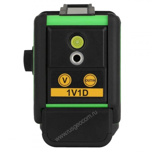 Лазерный уровень AMO LN 360 Green с калибровкой в комплекте со штативом AMO A150