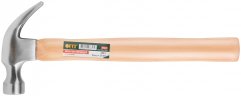 Молоток-гвоздодер, деревянная ручка 25 мм, 340 гр. FIT 44625