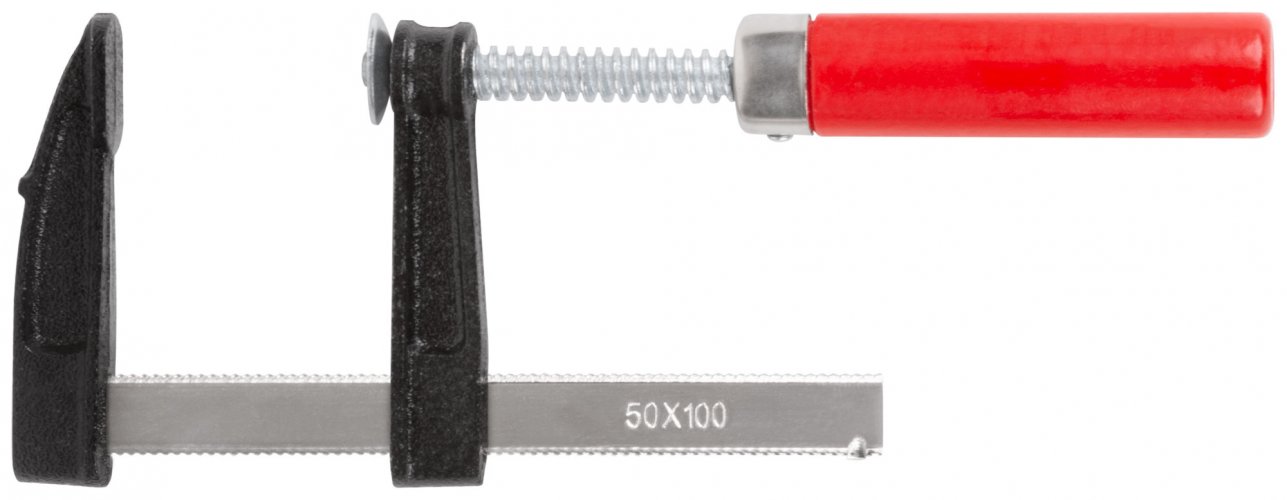 Струбцина столярная тип "F" 50x100 мм КУРС 59001