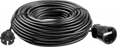 Силовой удлинитель-шнур ЗУБР 2х0,75, 30м, 2200Вт, ПВС 207-Ш 55023-30