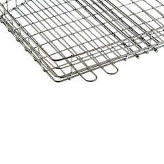 Решетка гриль 305 х 235 х 55 мм, объемная, хромированная Camping Palisad 69559