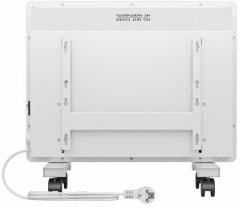 Конвектор электрический КМ-1000.1, 230 В, 1000 Вт, X-образный нагреватель, колеса, термостат  MTX 98124