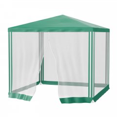 Тент садовый с москитной сеткой, 2.5 х 2.5/2.4, Camping Palisad 69520