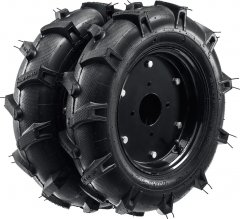 Колеса пневматические ЗУБР Кп-2 для мотоблоков 4.00-10, набор 2 шт 707106-2