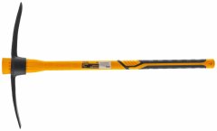 Кирка 2000 г, узкая, фиберглассовая обрезиненная рукоятка 900 мм Denzel 21835