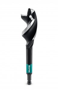 KRAFTOOL 3-Wave d28 мм, трехзаходное сверло по дереву с резьбовым центрующим острием (29513-28)