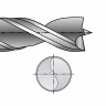 Сверло по дереву спиральное 8,0 х117 х75, KEIL, ( 180000080 )