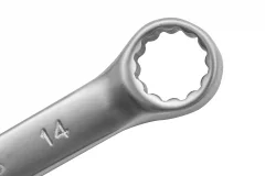 Ключ комбинированный, 14 мм, CrV, матовый хром Matrix 15110