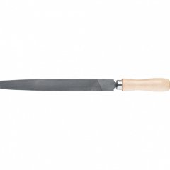 Напильник плоский, 200 мм, деревянная ручка Сибртех 16226