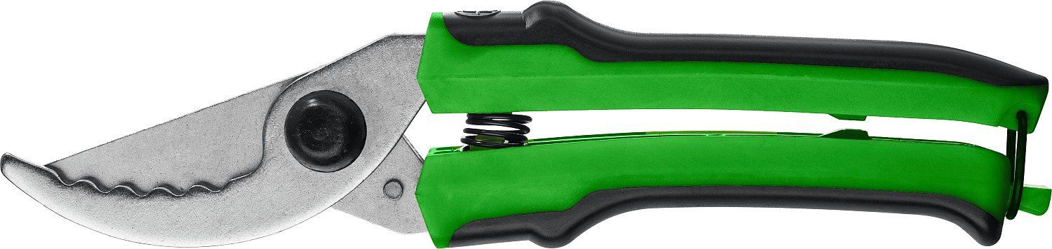 Плоскостной секатор с двухкомпонентными рукоятками РОСТОК Pс-55 220 мм 40203_z02