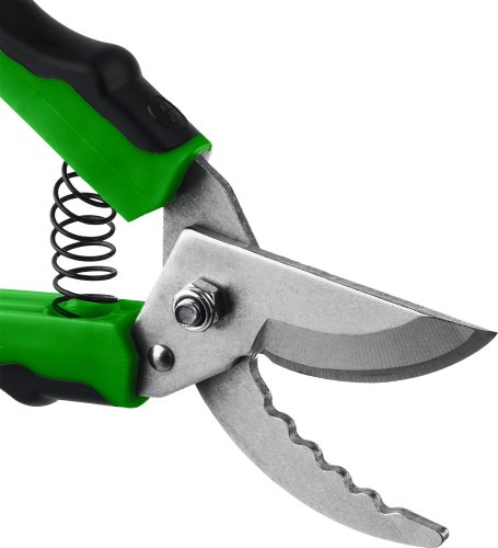 Плоскостной секатор с двухкомпонентными рукоятками РОСТОК Pс-55 220 мм 40203_z02