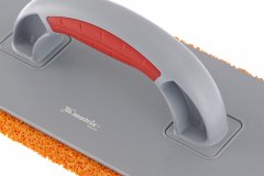 Терка пластмассовая, гидрорезиновое покрытие 18 мм, 270 x 130 мм, двухкомпонентная ручка Matrix 86807