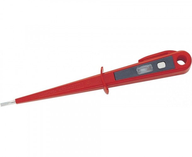 Отвертка-тестер ЕВРО, 100х190 мм, 125-250В, NWS, ( 020E-100 )