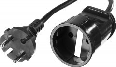 Силовой удлинитель-шнур ЗУБР 2x0.75, 50м, 2200Вт, ПВС 207-Ш 55023-50