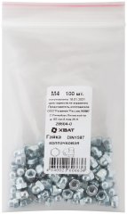 Гайка колпачковая М4 100 шт DIN1587 XВАТ 28604-0