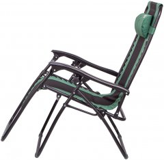 Кресло-шезлонг складное, многопозиционное 160 х 63.5 х 109 cм Camping Palisad 69606
