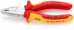 Плоскогубцы комбинированные хромированные 160 мм, KNIPEX, ( KN-0306160SB )