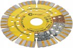 Диск отрезной алмазный "Турбо Сегмент", Profi Plus, 125х2,5х13х22,2мм