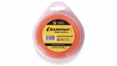 Леска для триммера CHAMPION Square Twist DUO 2.0мм *15м (витой квадрат)