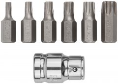 Набор бит "TORX" 7 шт. CrV FIT 57825