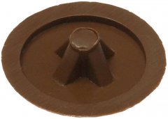 Декоративная заглушка под шуруп ЗУБР цвет дуб, шлиц №2, ТФ6, 40шт 4-308156-1