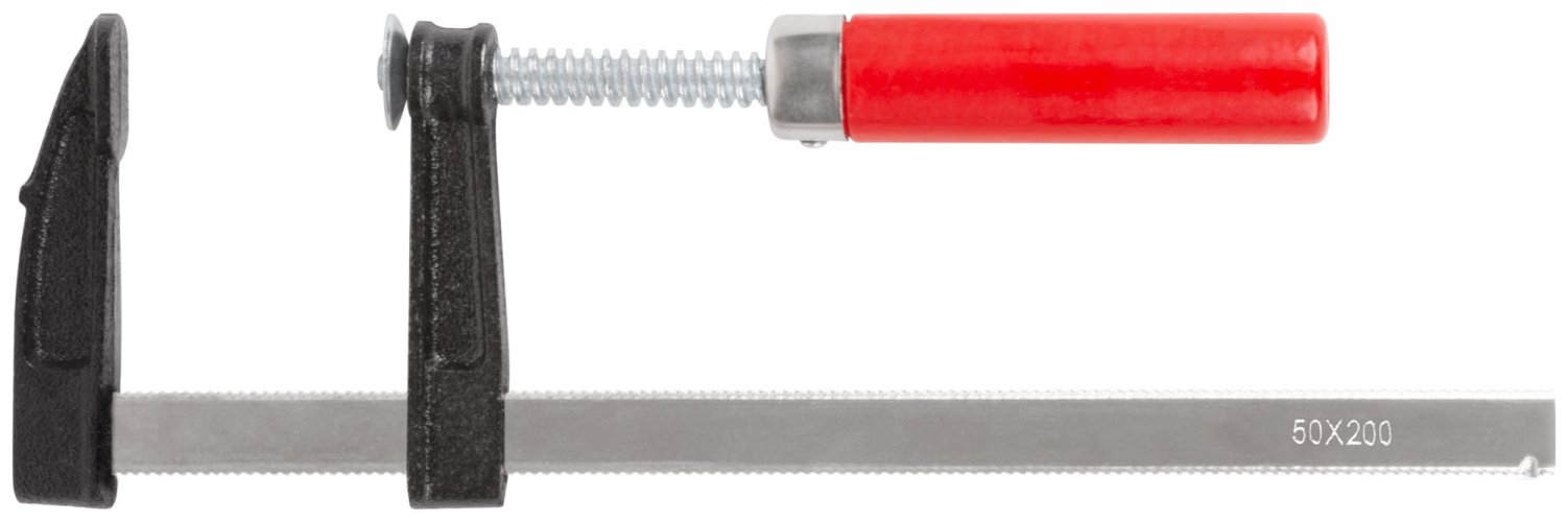 Струбцина столярная тип "F" 50x200 мм КУРС 59003