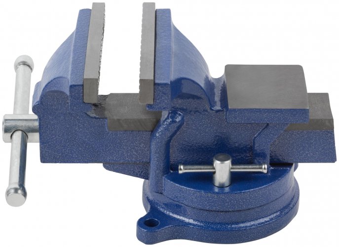 Тиски станочные поворотные 125 мм ( 5,4 кг) FIT 59712