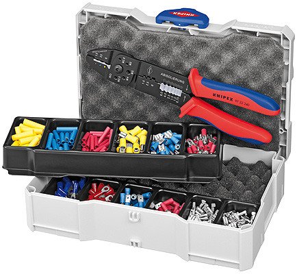 Набор кабельных наконечников для опрессовки, KNIPEX, ( KN-979025 )