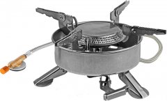 Туристическая газовая горелка ЗУБР ЭКСПЕРТ диаметр 195 мм, мощность 2.2 кВт 68206