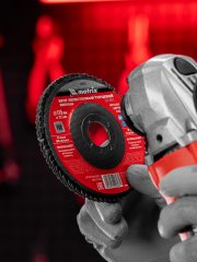 Круг лепестковый торцевой, P 60, 115 х 22.2 мм Matrix 74028