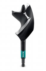 KRAFTOOL 3-Wave d32 мм, трехзаходное сверло по дереву с резьбовым центрующим острием (29513-32)