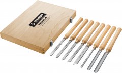 Набор ручных резцов по дереву ЗУБР Умелец-8 8 шт., р6м5 18374
