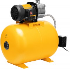 Насосная станция PSL1100X, 1100 Вт, 3600 л/ч, ресивер 50 л, подъем 45 м, нержавейка Denzel 97311