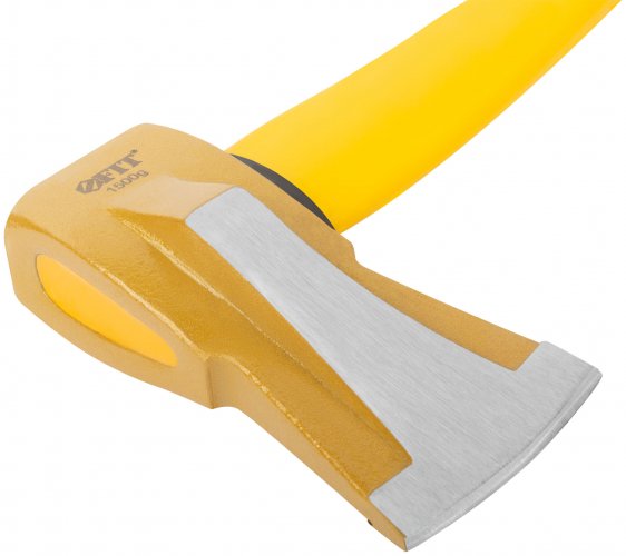 Топор-колун "ушастый" кованый, фибергласовая ручка 1500 гр. FIT 46153