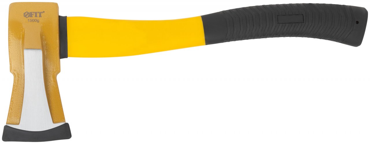 Топор-колун "ушастый" кованый, фибергласовая ручка 1500 гр. FIT 46153