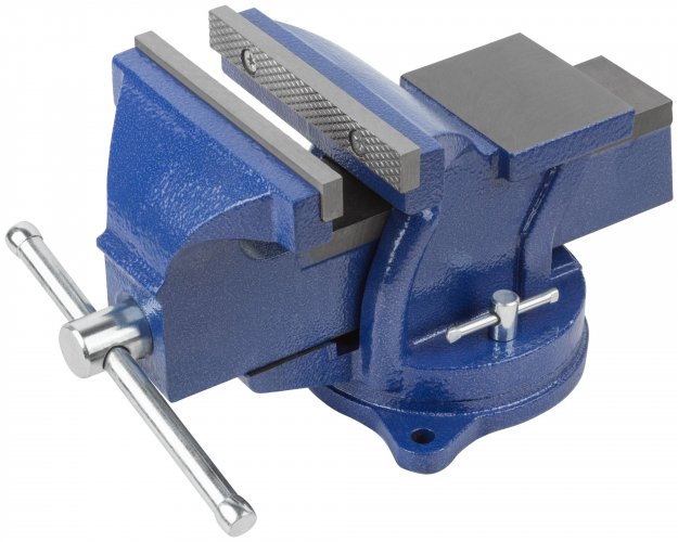 Тиски станочные поворотные 150 мм ( 9,5 кг) FIT 59715