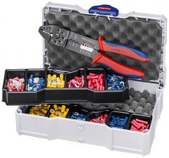 Набор кабельных наконечников для опрессовки, KNIPEX, ( KN-979026 )