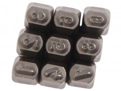 Клейма цифровые 3мм (HRC 60+-2град. DIN 1451) JTC-7240