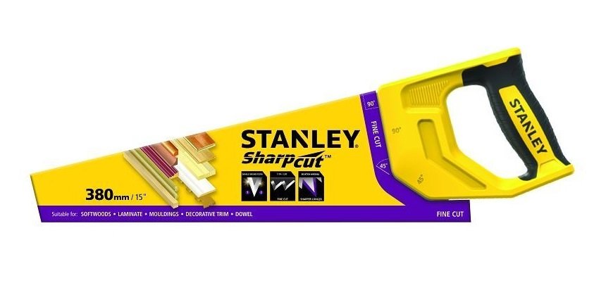 Ножовка универсальная Sharpcut STHT20369-1 380 мм, STANLEY ( 1-20-369 )