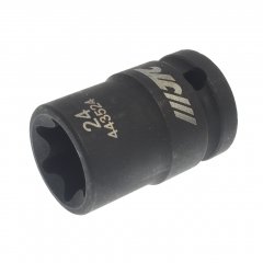 Головка торцевая 1/2" TORX E24 ударная JTC-443524