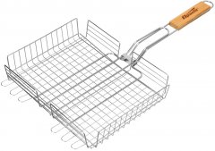 Решетка-гриль 240 х 310 х 55 мм, объемная хромированная Sparta 69553