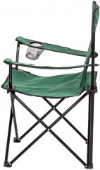 Стул складной с подлокотниками и подстаканником 81 х 51 х 86 см Camping Palisad 69608