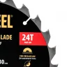 Пильный диск по дереву ф250 х 30 мм, 24 зубьев Denzel