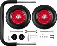 Набор колеса и рукоятка для электростанций мощностью свыше 4000 Вт ЗУБР ЗЭСБ-РК-2