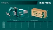 Стальные слесарные тиски KRAFTOOL Steel 250 мм 32701-250