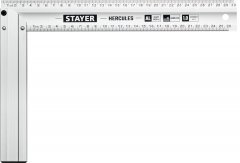 Жесткий столярный угольник STAYER Hercules 300 мм 3432-30