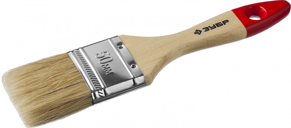 Плоская кисть ЗУБР УНИВЕРСАЛ-МАСТЕР 4-01003-050